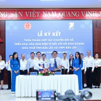 Đắk Lắk: Hợp tác chuyển đổi số trong lĩnh vực thuế tạo thuận lợi cho hộ kinh doanh