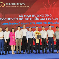 Chuyển đổi số toàn diện đưa Cà Mau vươn lên mạnh mẽ Chuyển đổi số toàn diện đưa Cà Mau vươn lên mạnh mẽ