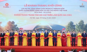 Đồng loạt khánh thành, khởi công các dự án lớn chào mừng Đại hội Đảng lần thứ XIV