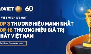 Bảo Việt đạt top 3 thương hiệu mạnh nhất và top 16 thương hiệu giá trị nhất Việt Nam