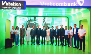 Vietcombank giới thiệu tiện ích thanh toán số tại sự kiện Sóng Festival