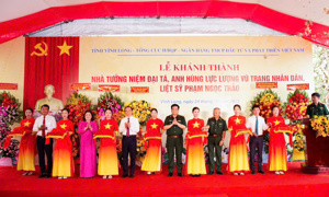 BIDV và dấu ấn tri ân qua công trình Nhà tưởng niệm Anh hùng LLVTND Phạm Ngọc Thảo 