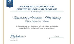 Trường đại học Tài chính - Marketing khẳng định vị thế quốc tế khi gia nhập ACBSP