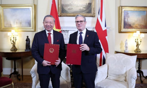 Tuyên bố chung về việc nâng cấp quan hệ Việt Nam-Anh lên Đối tác chiến lược toàn diện