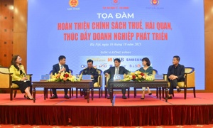 Nỗ lực hoàn thiện chính sách thuế, hải quan, thúc đẩy doanh nghiệp phát triển