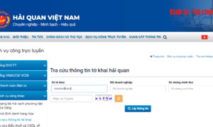 VIDEO: Tra cứu và theo dõi tình trạng thực hiện thủ tục hải quan trực tuyến