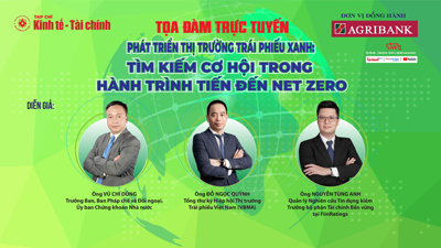 LIVE: Tọa đàm “Phát triển thị trường trái phiếu xanh: Tìm kiếm cơ hội trong hành trình tiến đến Net Zero”