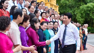 Chủ tịch nước Lương Cường: Mỗi người hãy luôn coi học tập là quyền lợi, trách nhiệm, nghĩa vụ của mình