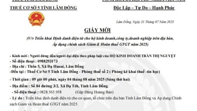 Lâm Đồng: Xuất hiện tình trạng giả mạo cơ quan thuế để lừa đảo