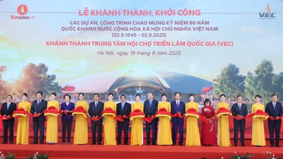 Đồng loạt khánh thành, khởi công các dự án lớn chào mừng Đại hội Đảng lần thứ XIV