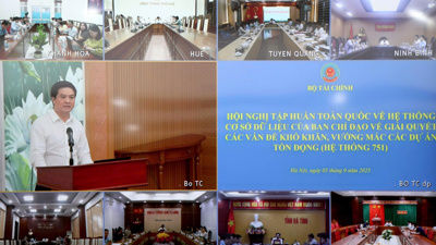 Cập nhật đồng bộ, minh bạch dữ liệu, kịp thời gỡ vướng dự án tồn đọng kéo dài 