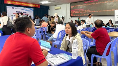 TP. Hồ Chí Minh: 54 doanh nghiệp tham gia tuyển dụng lao động tại Ngày hội việc làm