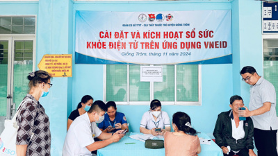 Phát động cao điểm kích hoạt sổ sức khỏe điện tử tích hợp trên VNeID ở địa phương