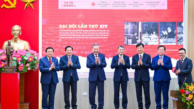 Tổng Bí thư Tô Lâm dự lễ ra mắt Trang thông tin điện tử "Đảng Cộng sản Việt Nam - Đại hội XIV"