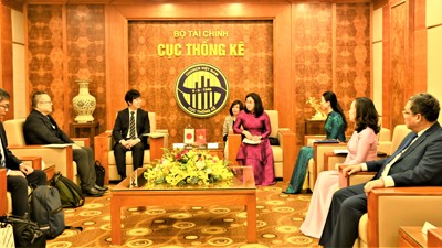 Cục Thống kê Việt Nam làm việc với Cơ quan Thống kê Nhật Bản về công tác thống kê