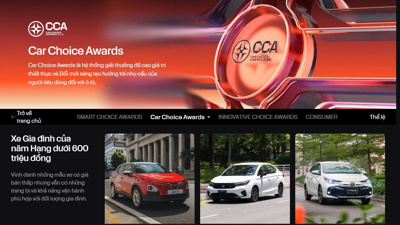 Hấp dẫn cuộc đua Car Choice Awards 2025