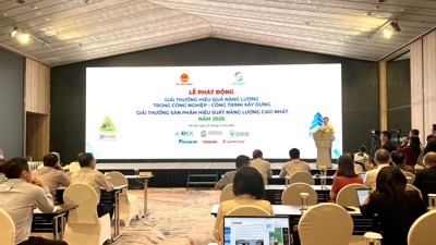 Phát động Giải thưởng hiệu quả năng lượng trong công nghiệp, công trình xây dựng năm 2025