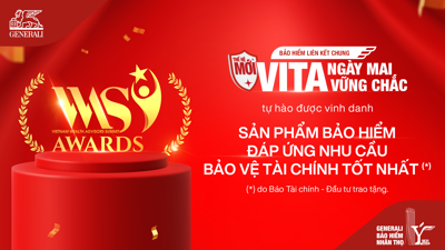 Generali Việt Nam được vinh danh với sản phẩm Bảo hiểm liên kết chung “VITA – Ngày Mai Vững Chắc” tại VWAS 2025