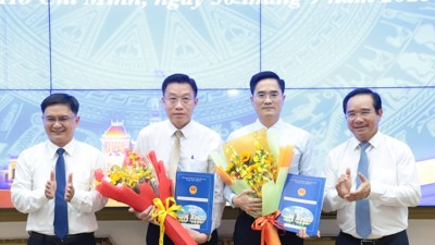 TP. Hồ Chí Minh bổ nhiệm hai giám đốc Sở và một Trưởng ban