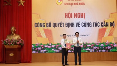 Ông Nguyễn Chí Vương làm Trưởng Ban Tài vụ - Quản trị, Kho bạc Nhà nước