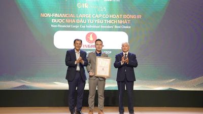 Vingroup lọt Top 3 doanh nghiệp có hoạt động IR được yêu thích 2025