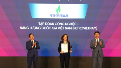 Petrovietnam dẫn đầu Top 10 Thương hiệu mạnh Việt Nam