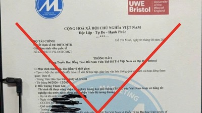 Cảnh giác với hành vi lừa đảo du học, trúng học bổng
