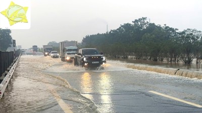 Cao tốc Hà Nội – Thái Nguyên bị ngập úng, xe dưới 9 chỗ chuyển hướng qua Quốc lộ 3