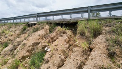 Yêu cầu xử lý triệt để tình trạng xói lở trên cao tốc Vĩnh Hảo - Phan Thiết