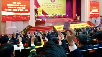 Đại hội Đảng bộ TP. Hồ Chí Minh nhiệm kỳ 2025-2030: Thông qua Nghị quyết với nhiều mục tiêu chiến lược