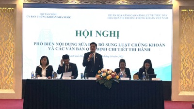 Sửa đổi, bổ sung Luật Chứng khoán: Nâng cao tính minh bạch và hiệu quả hoạt động của thị trường chứng khoán