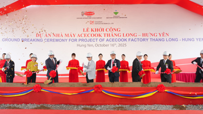 Acecook Việt Nam khởi công Nhà máy Thăng Long – bước tiến mới trong hành trình vươn tầm thế giới