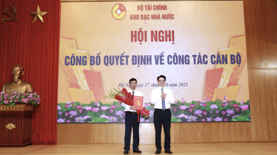 Ông Bùi Anh Bình trở thành tân Phó Giám đốc Kho bạc Nhà nước