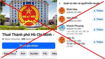 TP. Hồ Chí Minh: Cảnh báo giả mạo cơ quan thuế gửi "giấy mời" đến các hộ kinh doanh