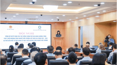 Hoàn thiện khung pháp lý, tạo nền tảng thu hút đầu tư phát triển ngành Công nghiệp môi trường