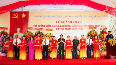 BIDV và dấu ấn tri ân qua công trình Nhà tưởng niệm Anh hùng LLVTND Phạm Ngọc Thảo  BIDV và dấu ấn tri ân qua công trình Nhà tưởng niệm Anh hùng LLVTND Phạm Ngọc Thảo