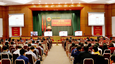 Đảng bộ Bộ Tài chính tham dự tập huấn ứng dụng Sổ tay đảng viên điện tử trong toàn Đảng Đảng bộ Bộ Tài chính tham dự tập huấn ứng dụng Sổ tay đảng viên điện tử trong toàn Đảng