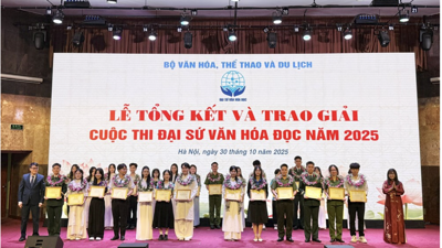 Gần 1,2 triệu thí sinh tham gia Cuộc thi Đại sứ văn hóa đọc năm 2025
