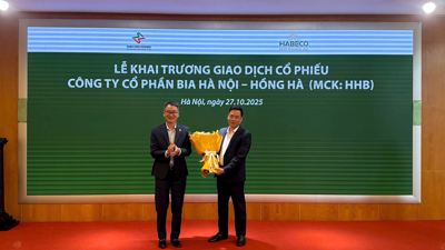 Cổ phiếu Công ty Cổ phần Bia Hà Nội – Hồng Hà chính thức giao dịch từ ngày 27/10/2025 Cổ phiếu Công ty Cổ phần Bia Hà Nội – Hồng Hà chính thức giao dịch từ ngày 27/10/2025