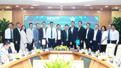 BIDV tăng cường hợp tác với các doanh nghiệp Sao Vàng đất Việt