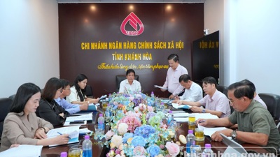 Khánh Hòa: Doanh số cho vay vốn tín dụng chính sách xã hội đạt 2.963 tỷ đồng Khánh Hòa: Doanh số cho vay vốn tín dụng chính sách xã hội đạt 2.963 tỷ đồng