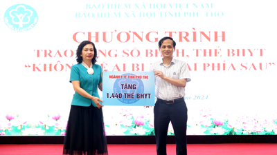 Phú Thọ: Tiếp sức cho người yếu thế được tiếp cận chính sách BHYT Phú Thọ: Tiếp sức cho người yếu thế được tiếp cận chính sách BHYT