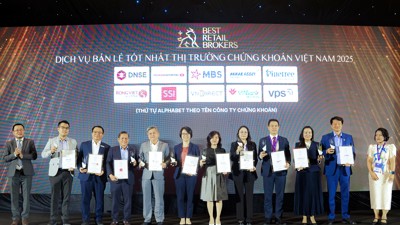 Công bố bảng xếp hạng dịch vụ bán lẻ tốt nhất thị trường chứng khoán Việt Nam