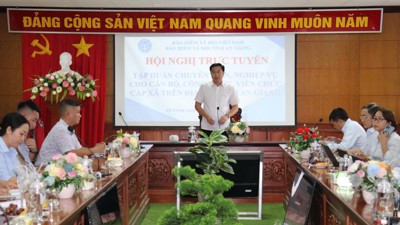 An Giang: Tập huấn chuyên sâu về chính sách bảo hiểm xã hội cho 200 công chức cấp xã 