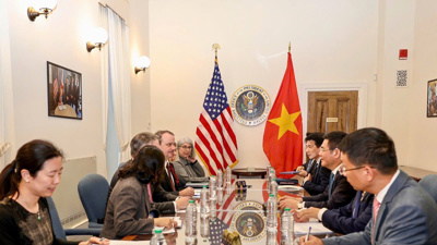 Phiên đàm phán cấp Bộ trưởng Hiệp định song phương về thương mại đối ứng giữa Việt Nam và Hoa Kỳ Phiên đàm phán cấp Bộ trưởng Hiệp định song phương về thương mại đối ứng giữa Việt Nam và Hoa Kỳ