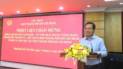 Thuế TP. Hồ Chí Minh: Quyết tâm thu ngân sách vượt 25% dự toán trong 2 tháng cuối năm