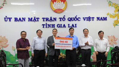 Nutifood trao 10 tỷ đồng hỗ trợ người dân Gia Lai bị ảnh hưởng do bão Kalmaegi Nutifood trao 10 tỷ đồng hỗ trợ người dân Gia Lai bị ảnh hưởng do bão Kalmaegi