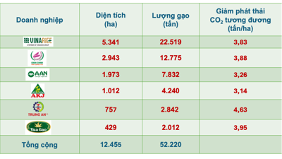 Doanh nghiệp vào cuộc, nông dân hưởng lợi từ chuỗi gạo carbon thấp Doanh nghiệp vào cuộc, nông dân hưởng lợi từ chuỗi gạo carbon thấp