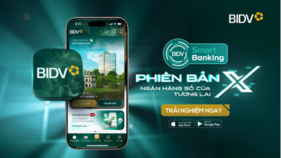 BIDV SmartBanking phiên bản X – dấu ấn tiên phong cùng loạt tính năng mới độc đáo