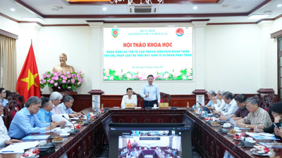 Xây dựng khung pháp lý minh bạch, tạo động lực cho kinh tế tư nhân